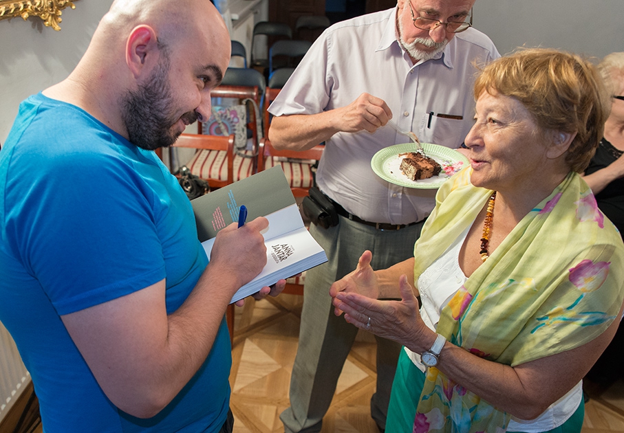 Salon Literacki z Marcinem Wilkiem - fot. Paweł Mazur